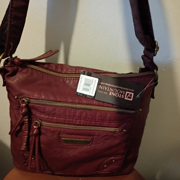 Stone Mountain Accessories Handbags - Stone Mountain Shoulder Bag NWT